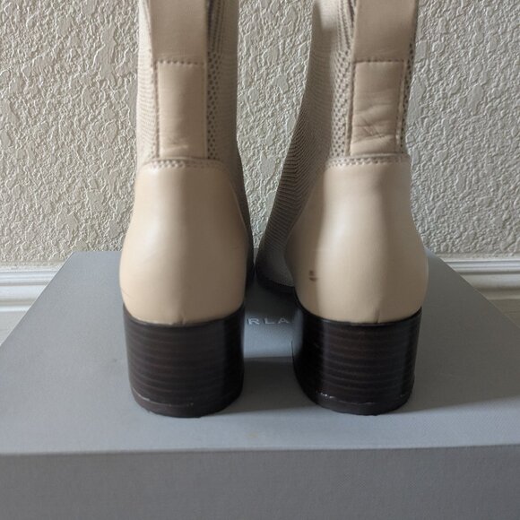 Everlane Boss Boots in Reknit (Tan, 7.5) - Picture 4 of 5